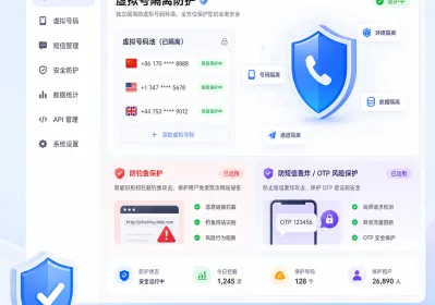 短信OTP风险升级 虚拟号码隔离防护实操